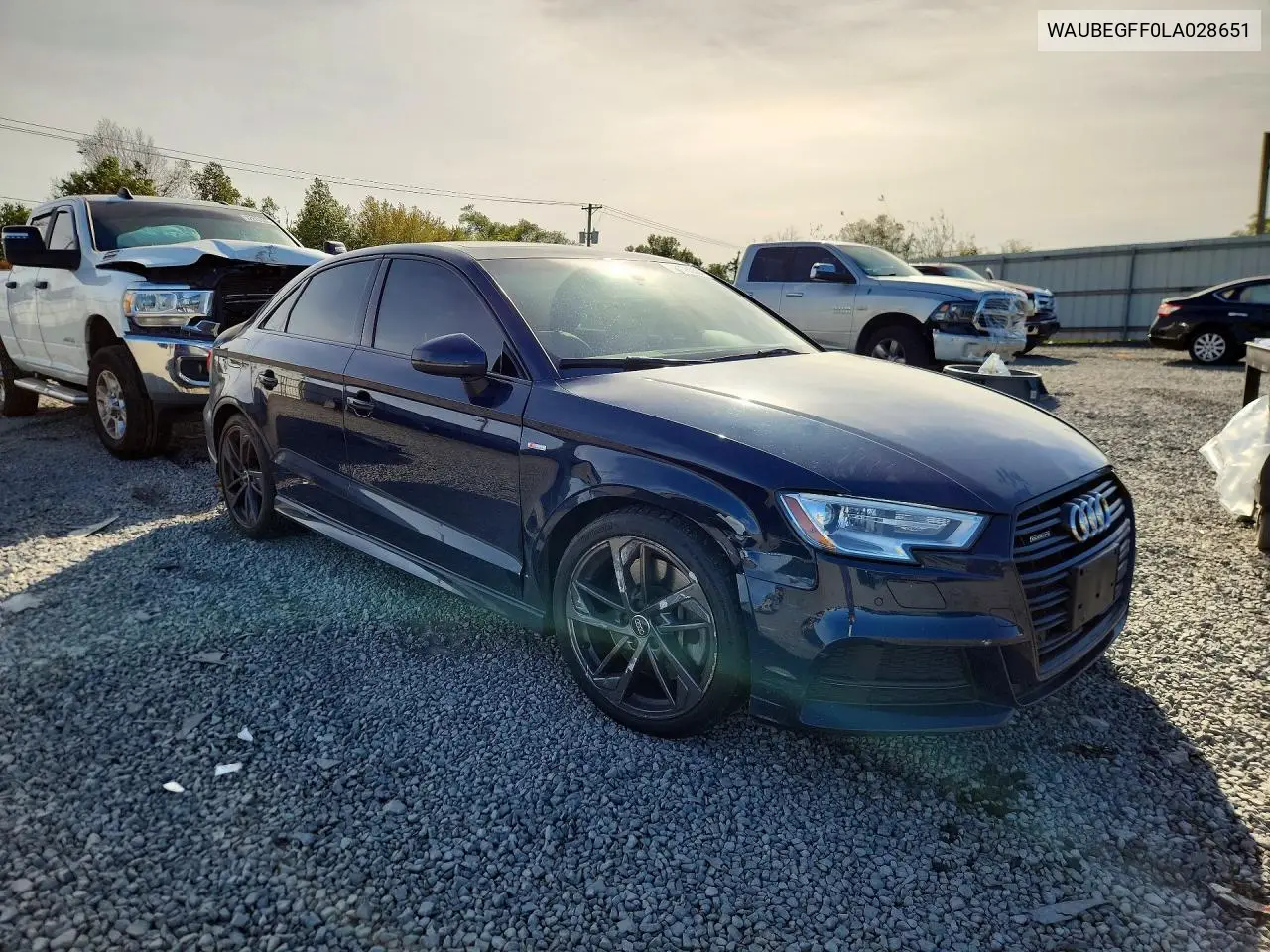 2020 AUDI A3 VIN WAUBEGFF0LA028651 — фото 4