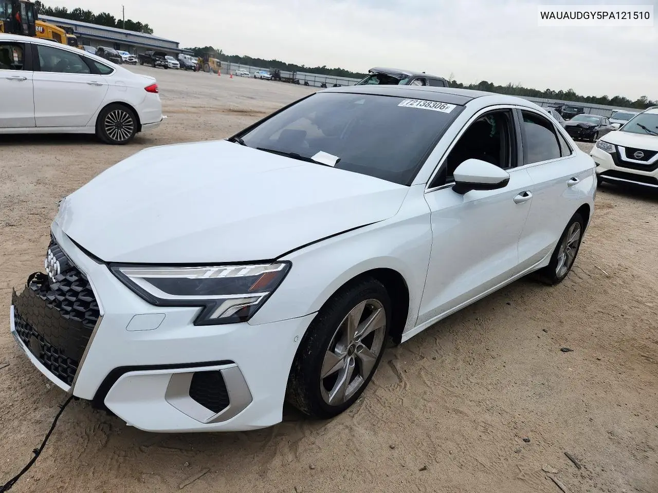 AUDI A3 2023, VIN WAUAUDGY5PA121510