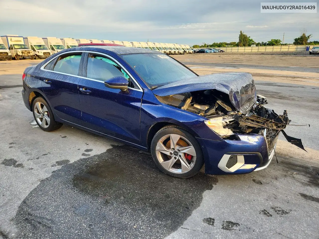 2024 AUDI A3 VIN WAUHUDGY2RA016439 — фото 4