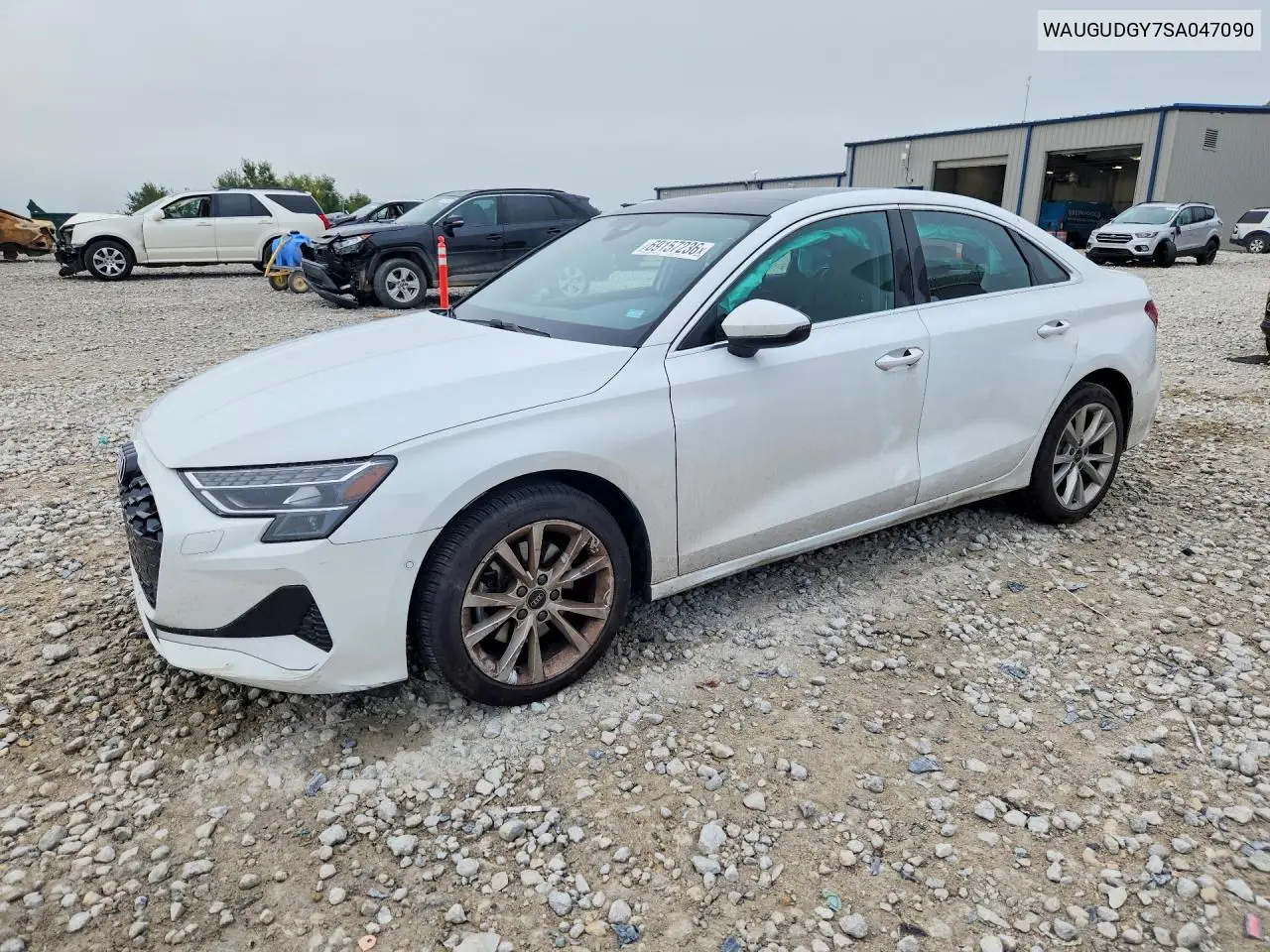 AUDI A3 2025, VIN WAUGUDGY7SA047090