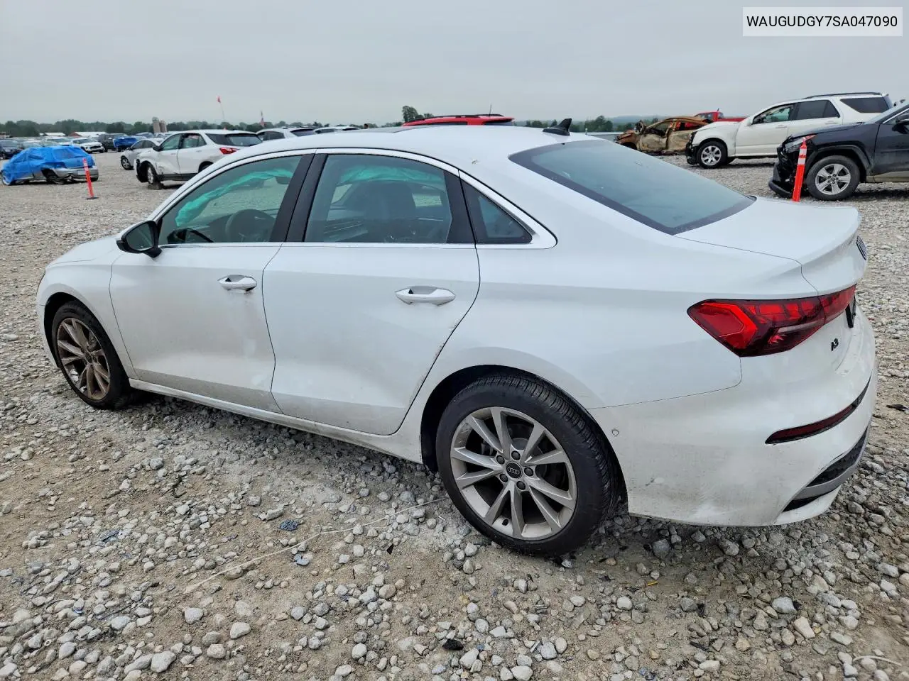 2025 AUDI A3 VIN WAUGUDGY7SA047090 — фото 2