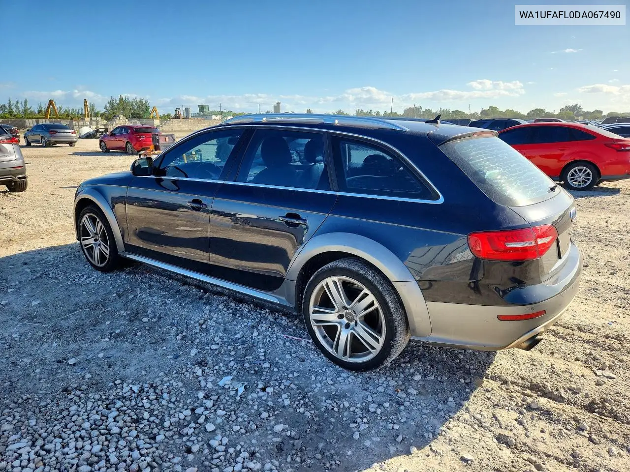 2013 AUDI A4 ALLROAD VIN WA1UFAFL0DA067490 — фото 2