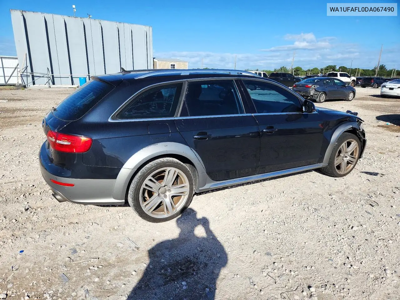 2013 AUDI A4 ALLROAD VIN WA1UFAFL0DA067490 — фото 3