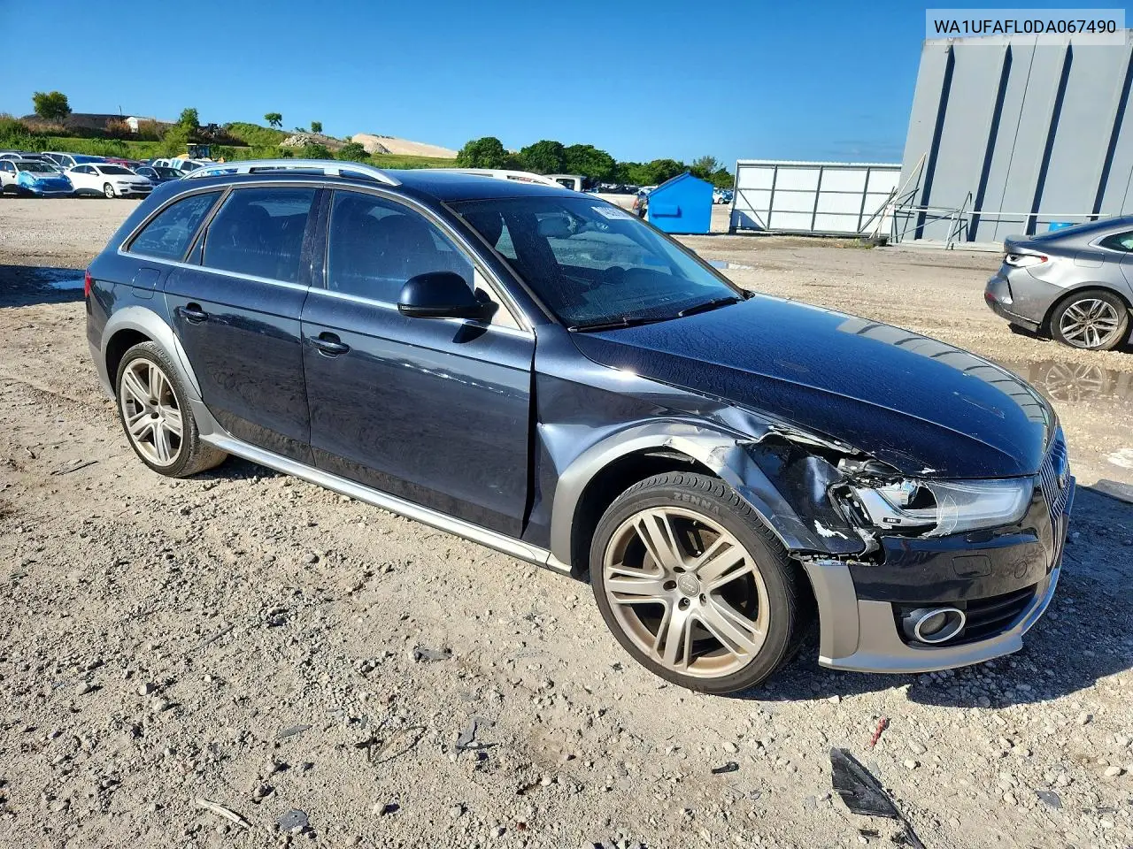 2013 AUDI A4 ALLROAD VIN WA1UFAFL0DA067490 — фото 4
