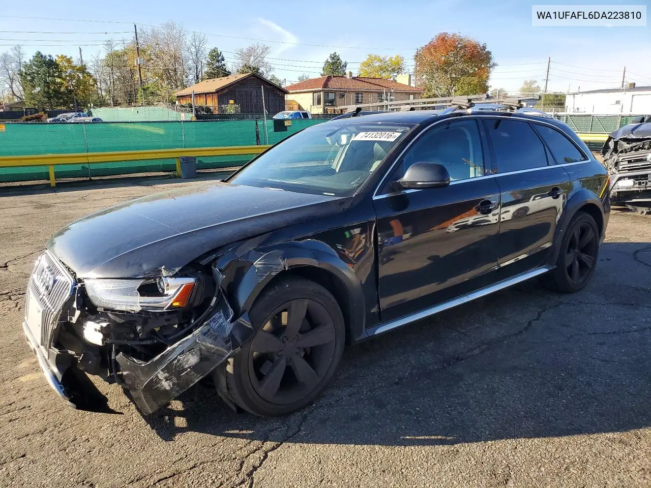 AUDI A4 ALLROAD 2013, VIN WA1UFAFL6DA223810