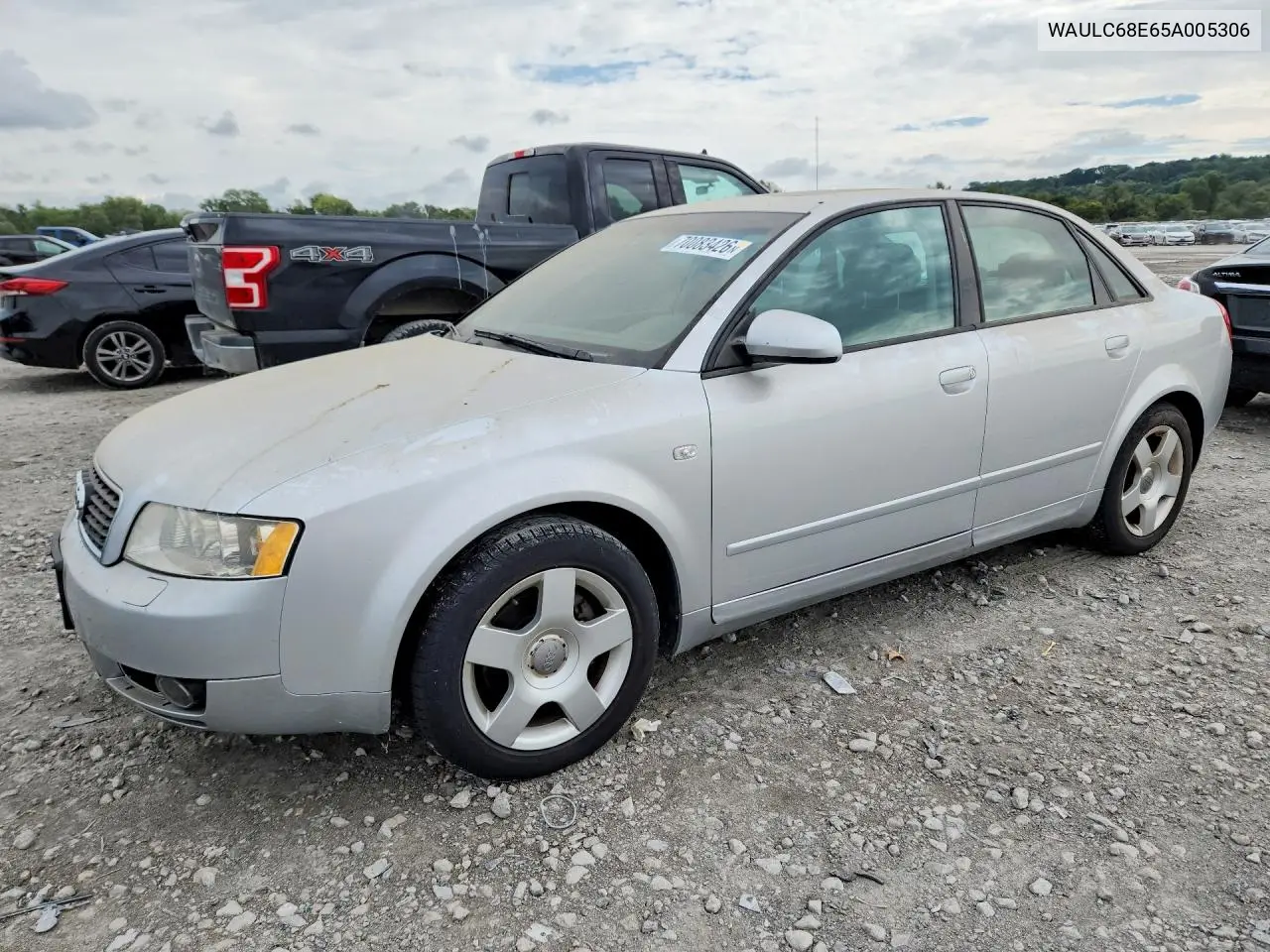 AUDI A4 2005, VIN WAULC68E65A005306