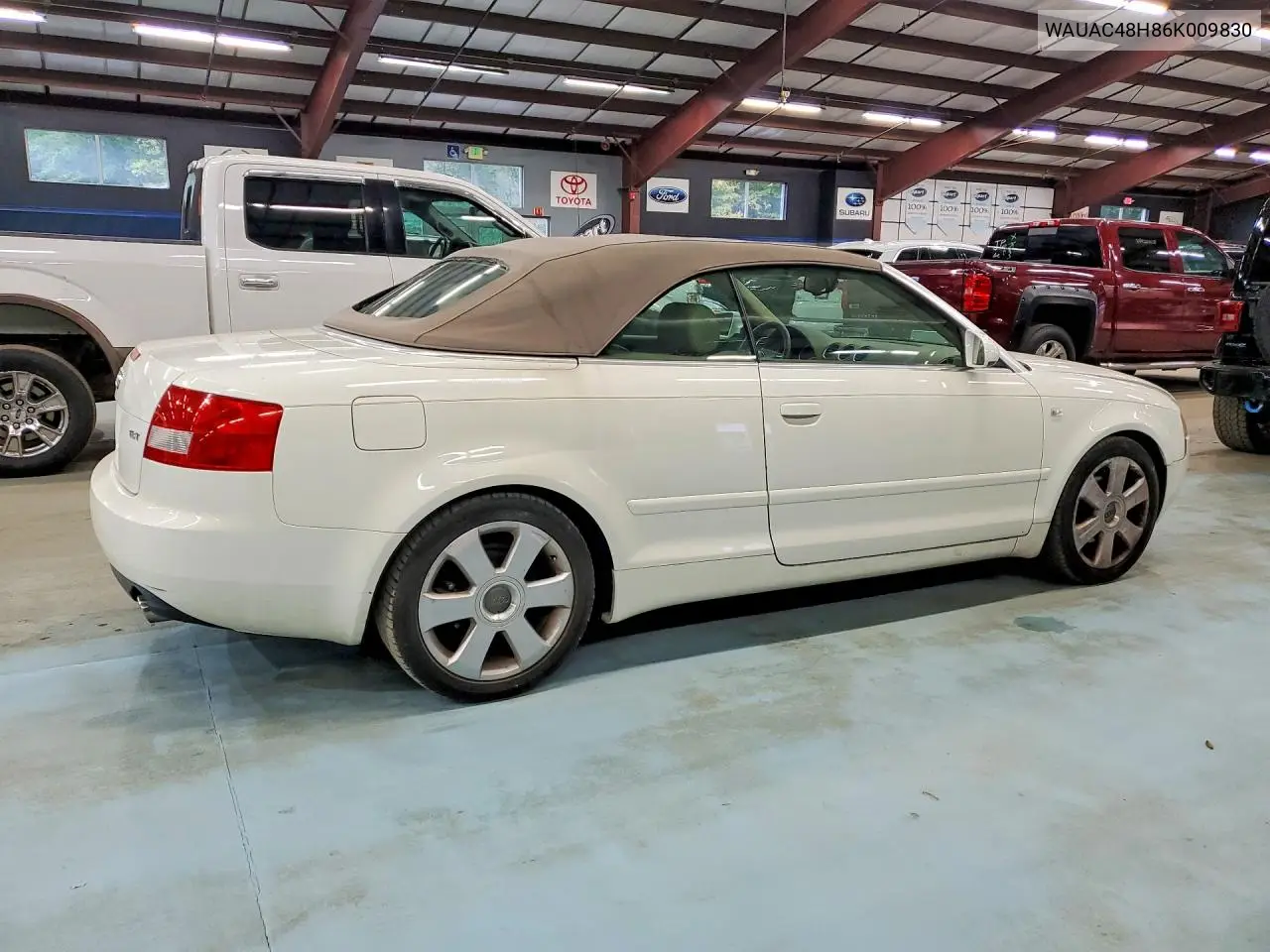2006 AUDI A4 VIN WAUAC48H86K009830 — фото 3