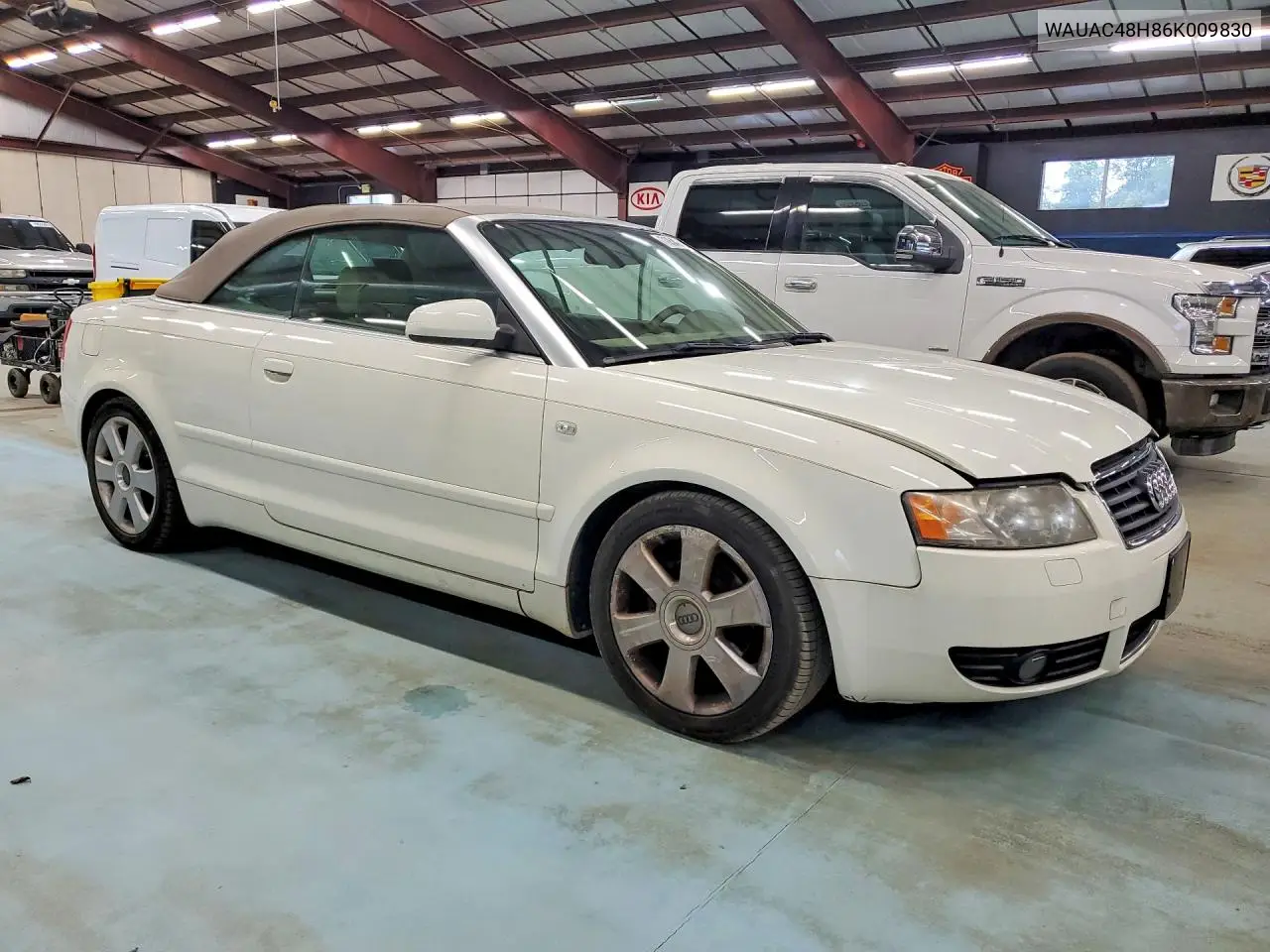 2006 AUDI A4 VIN WAUAC48H86K009830 — фото 4