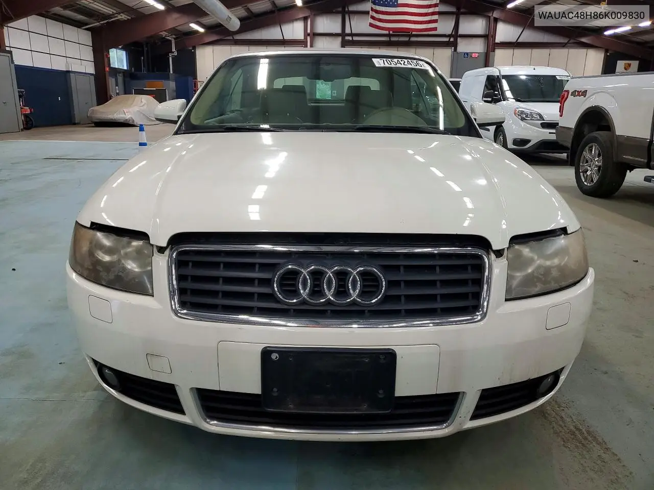 2006 AUDI A4 VIN WAUAC48H86K009830 — фото 5