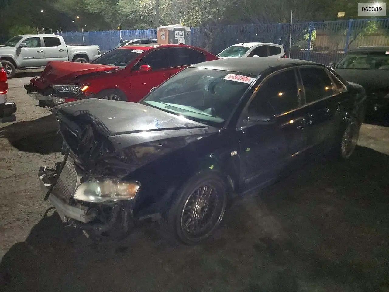 AUDI A4 2007, VIN WAUDF78E87A060389