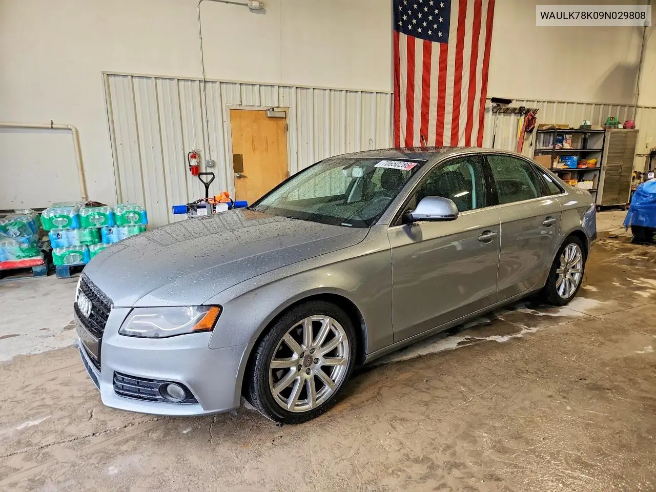 AUDI A4 2009, VIN WAULK78K09N029808