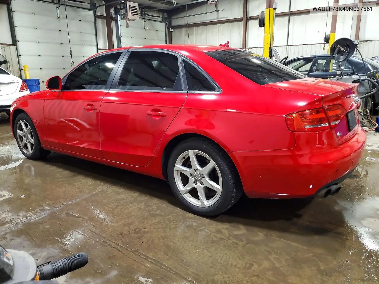 2009 AUDI A4 VIN WAULF78K49N037561 — фото 2