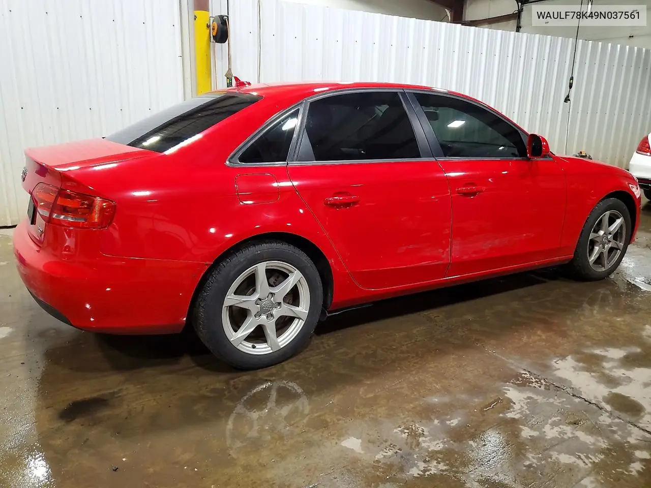 2009 AUDI A4 VIN WAULF78K49N037561 — фото 3