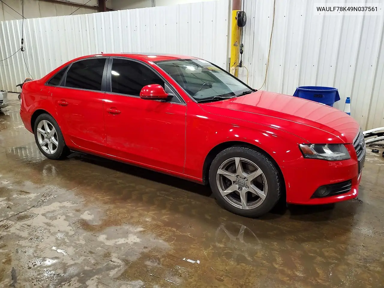 2009 AUDI A4 VIN WAULF78K49N037561 — фото 4