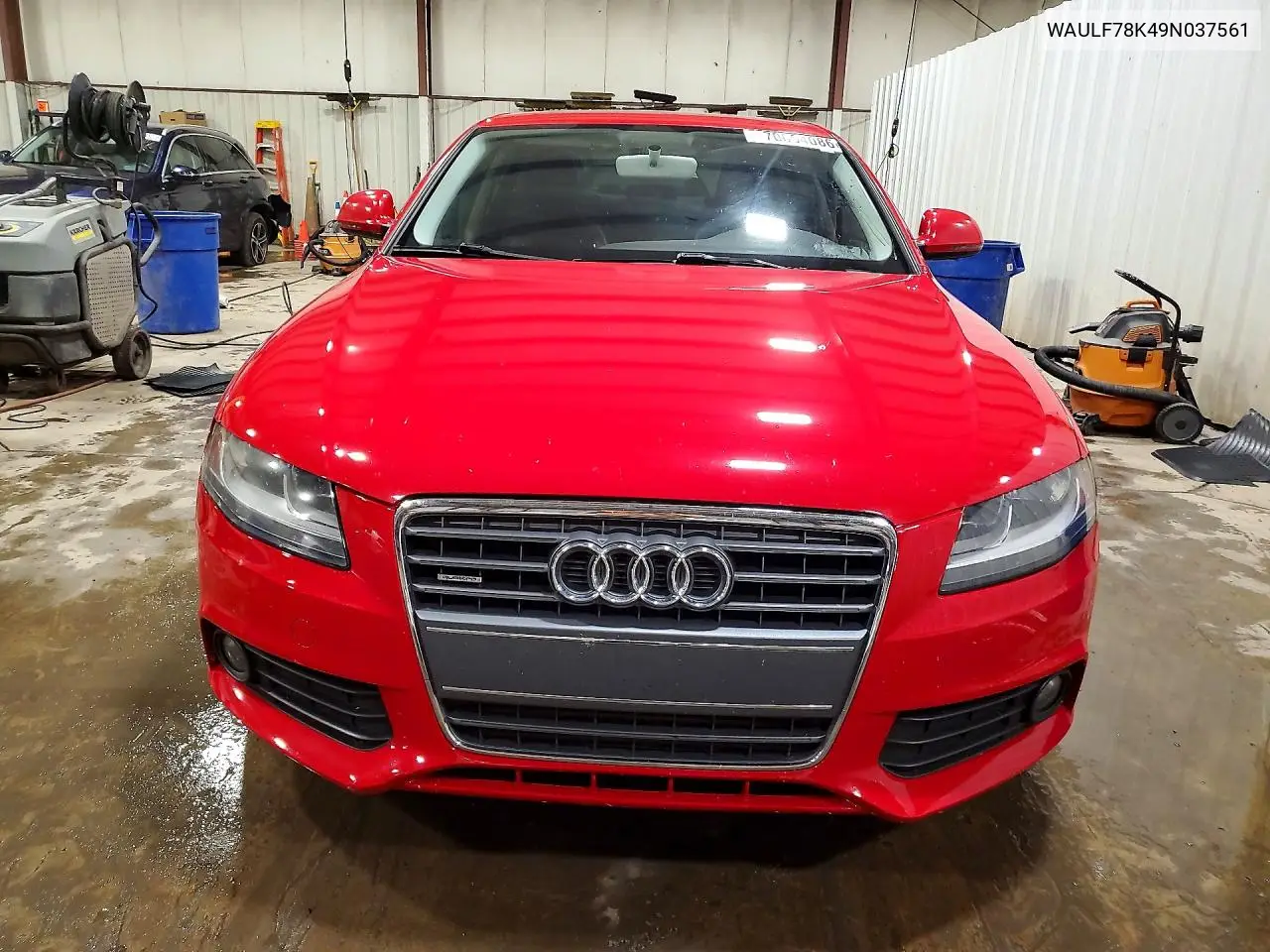 2009 AUDI A4 VIN WAULF78K49N037561 — фото 5