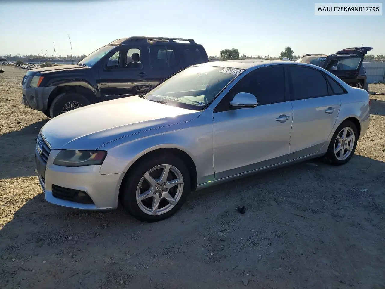 AUDI A4 2009, VIN WAULF78K69N017795