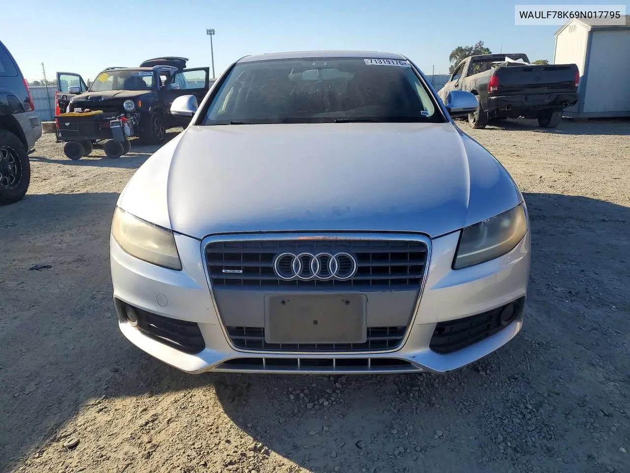 2009 AUDI A4 VIN WAULF78K69N017795 — фото 5