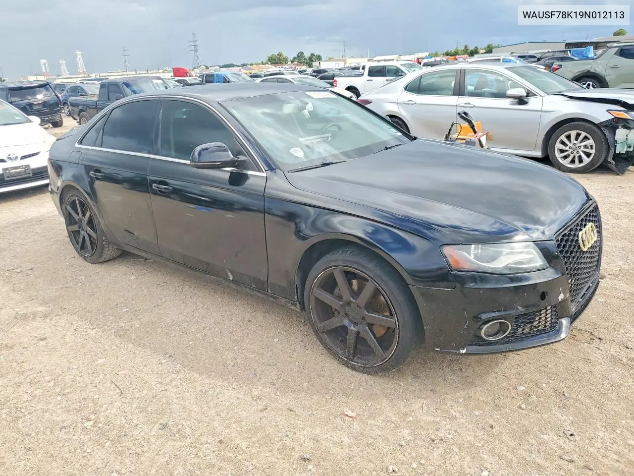 2009 AUDI A4 VIN WAUSF78K19N012113 — фото 4