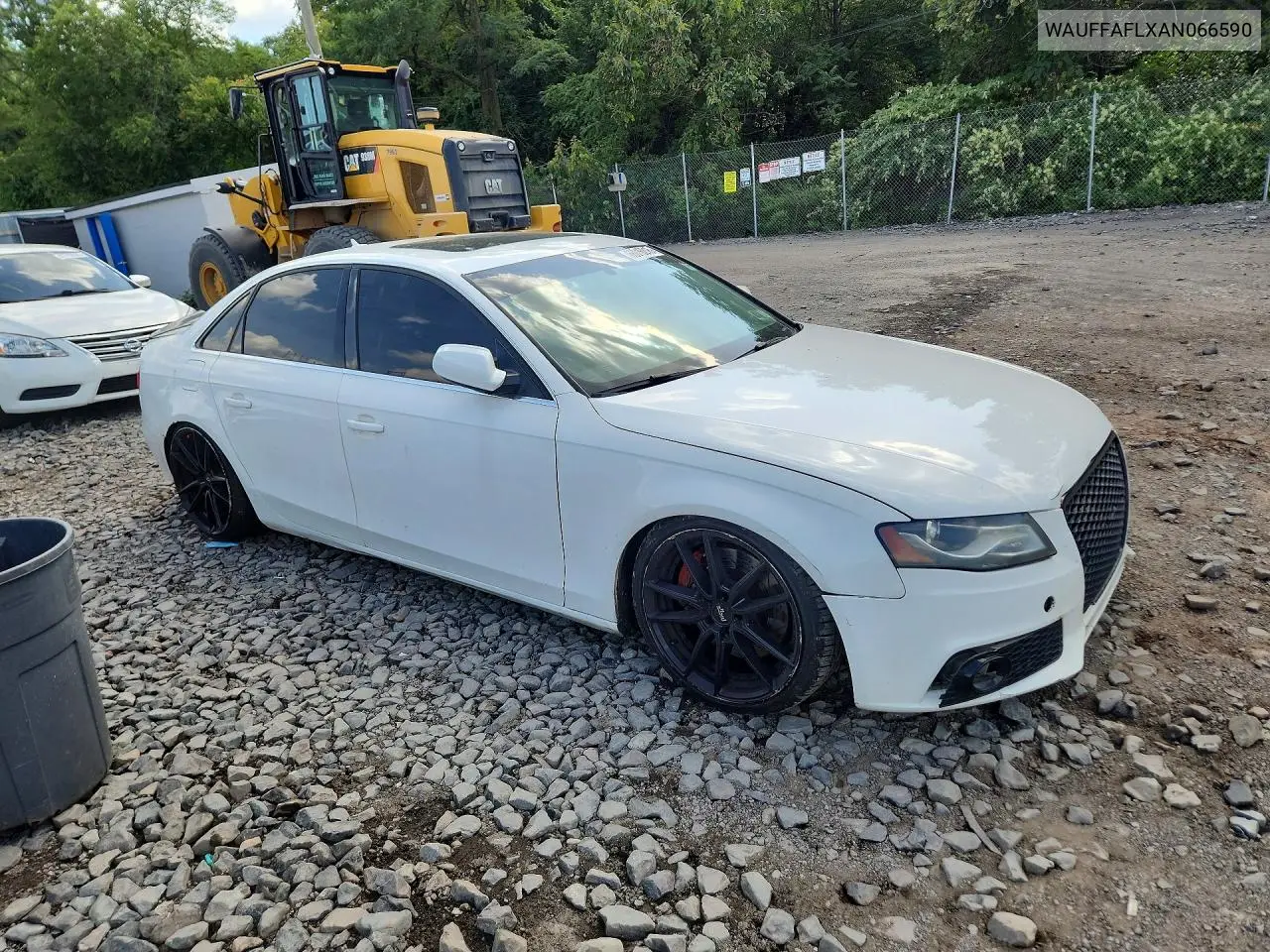 2010 AUDI A4 VIN WAUFFAFLXAN066590 — фото 4