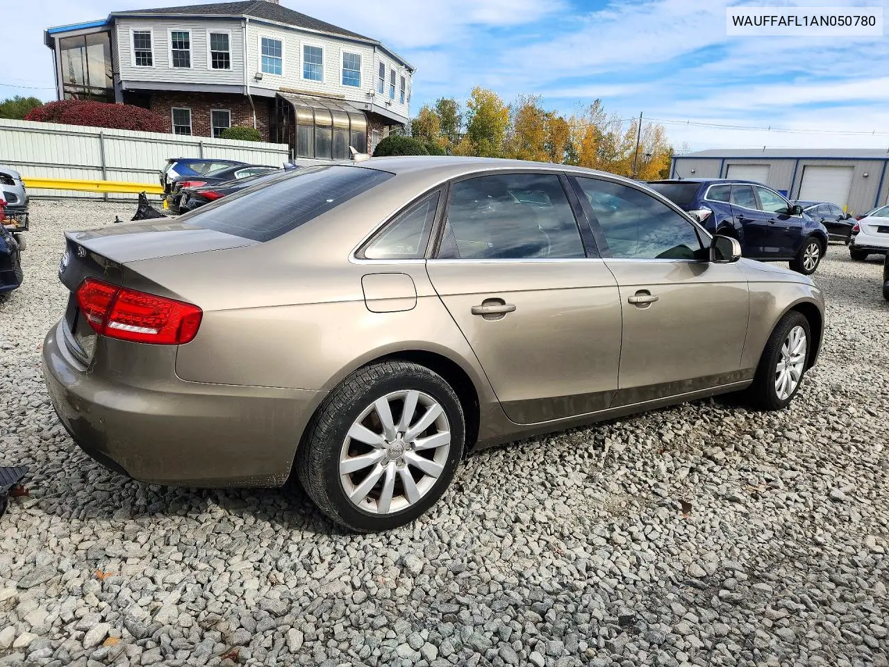 2010 AUDI A4 VIN WAUFFAFL1AN050780 — фото 3
