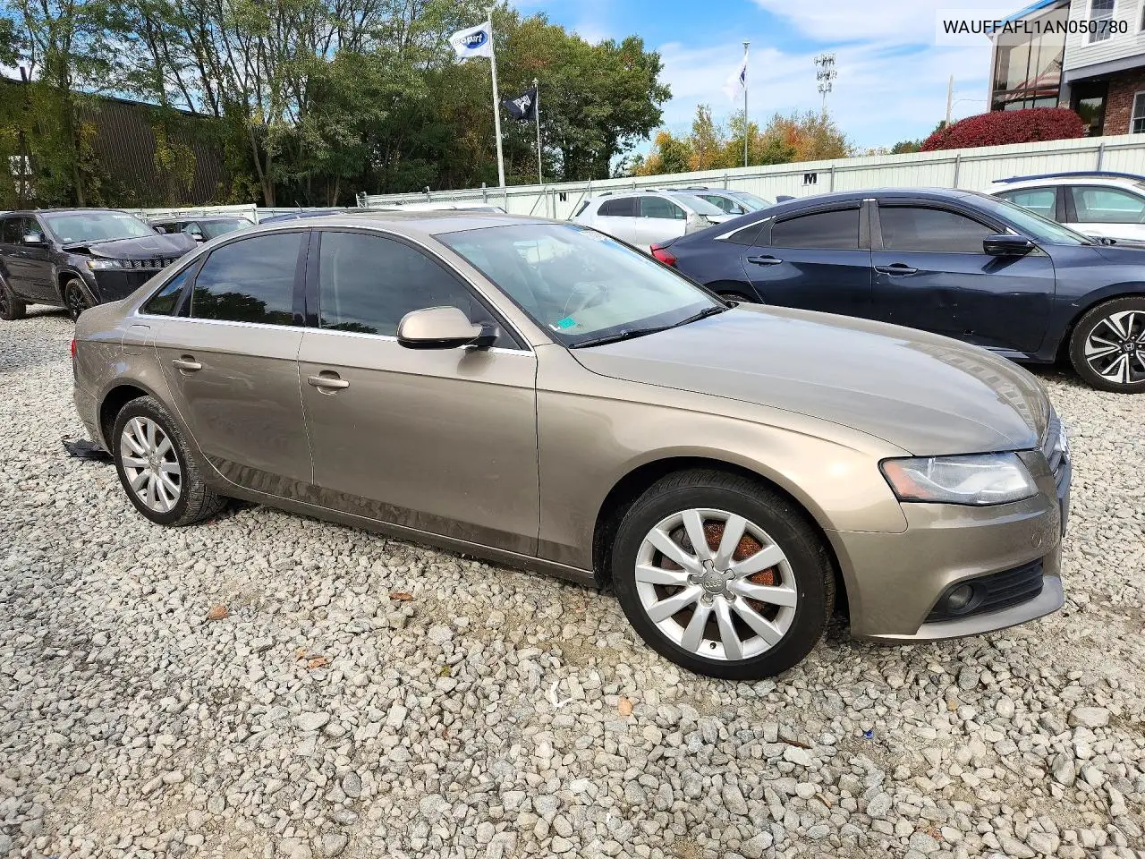 2010 AUDI A4 VIN WAUFFAFL1AN050780 — фото 4