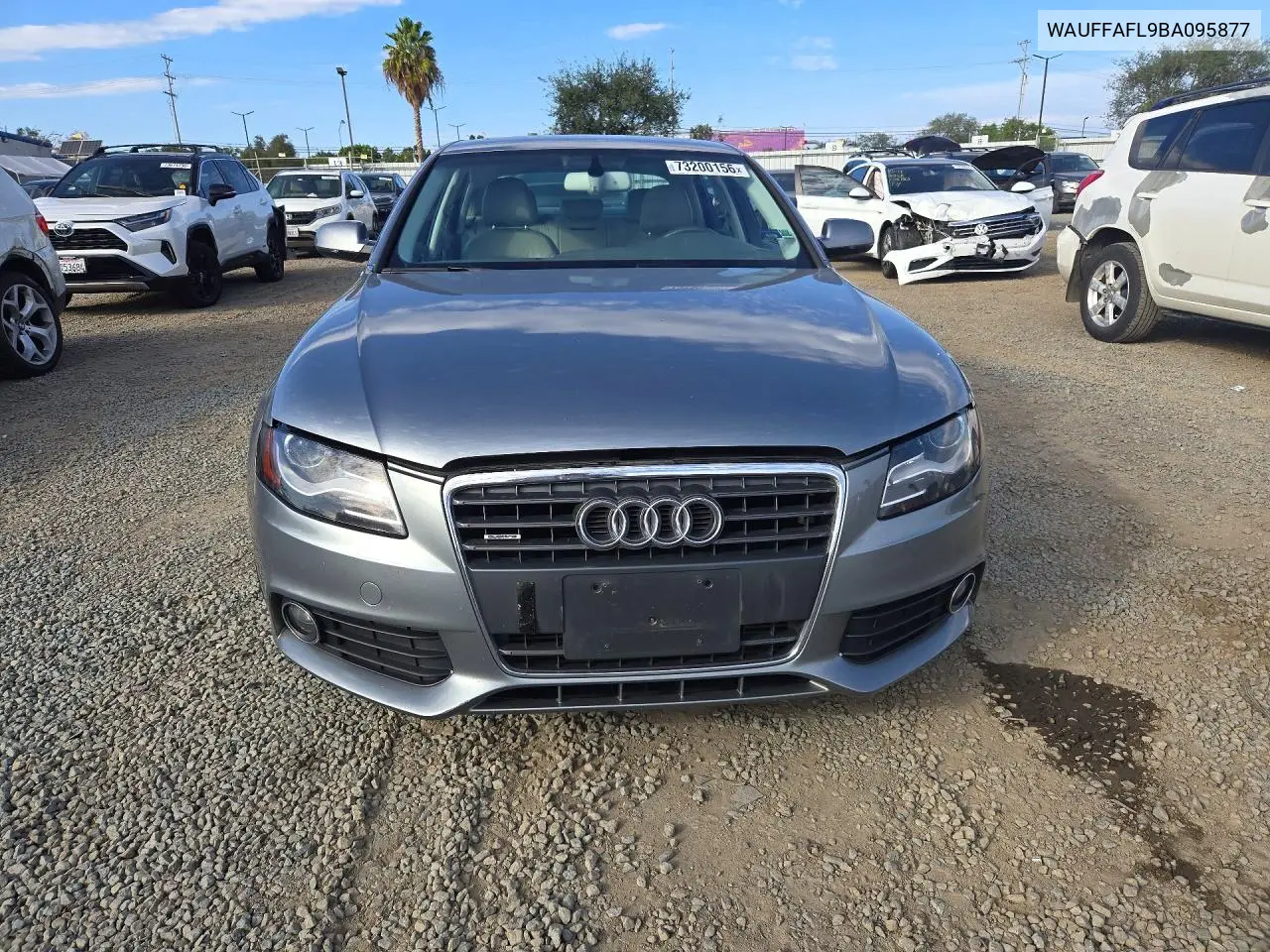 2011 AUDI A4 VIN WAUFFAFL9BA095877 — фото 5