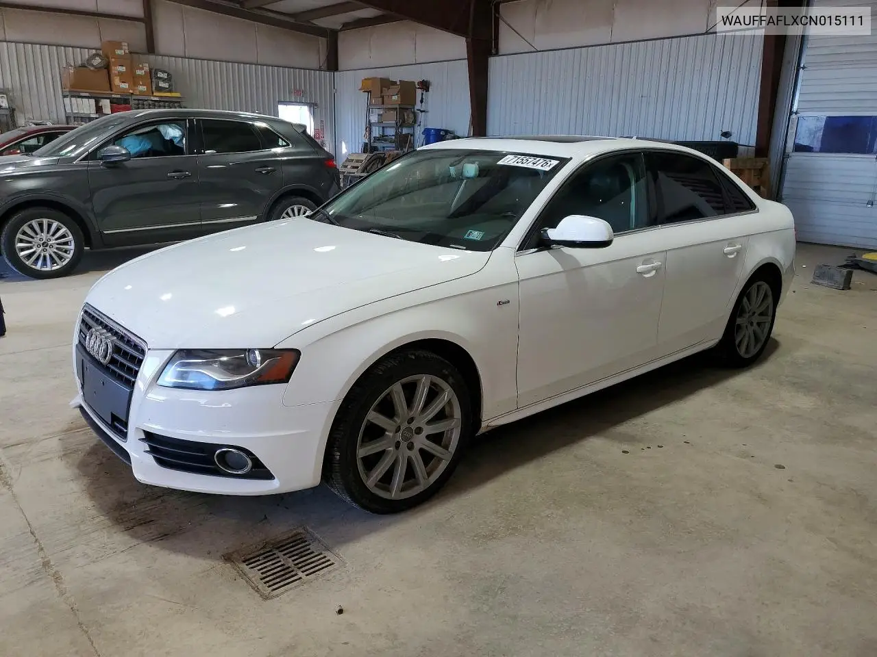 AUDI A4 2012, VIN WAUFFAFLXCN015111