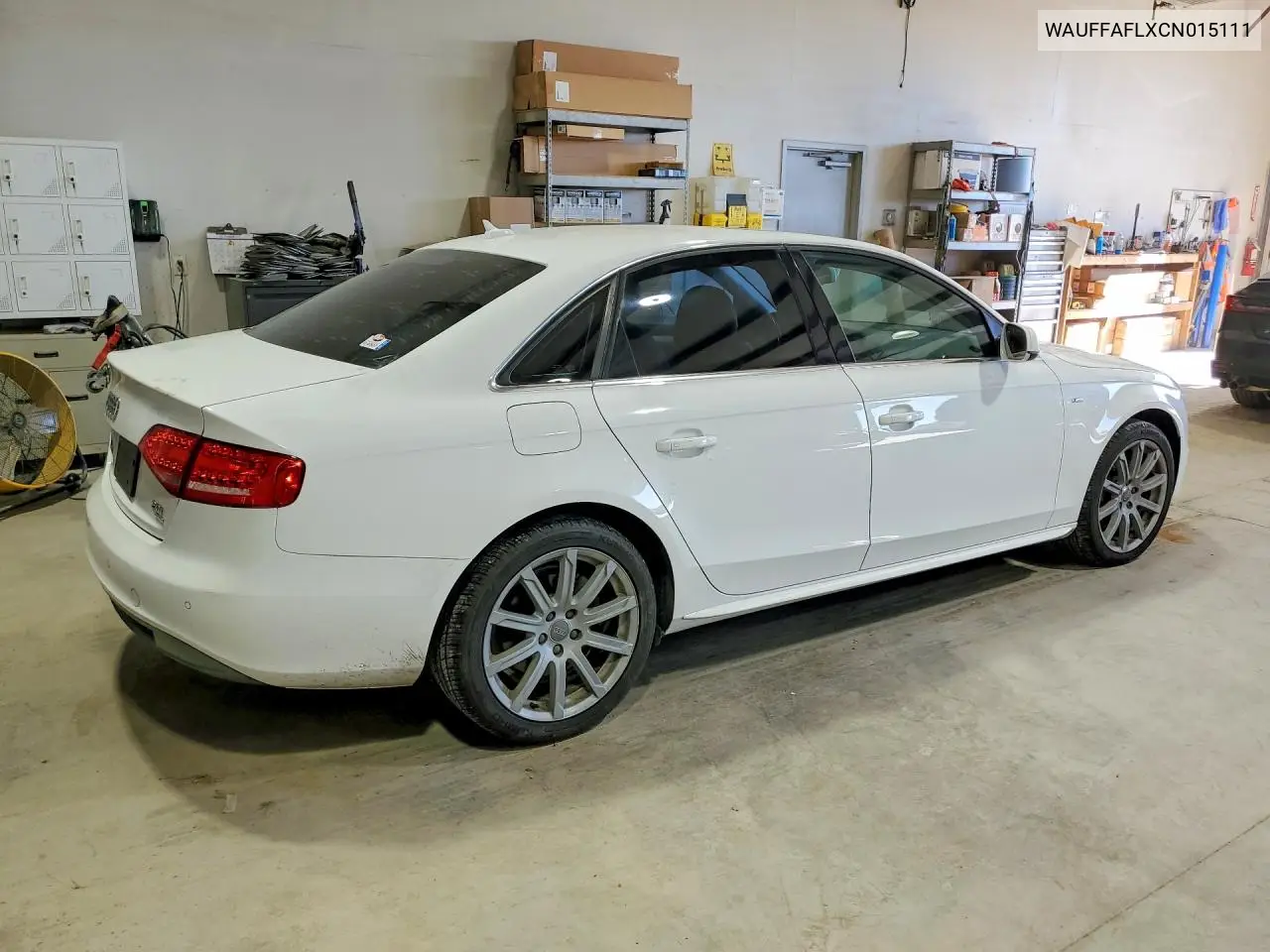 2012 AUDI A4 VIN WAUFFAFLXCN015111 — фото 3
