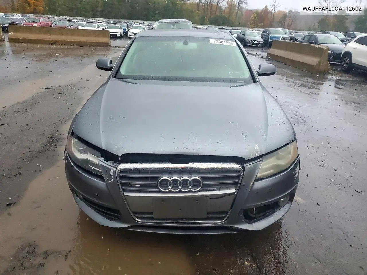 2012 AUDI A4 VIN WAUFFAFL0CA112602 — фото 5