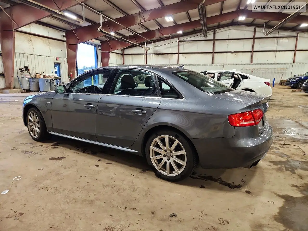 2012 AUDI A4 VIN WAUFFAFLXCN019515 — фото 2