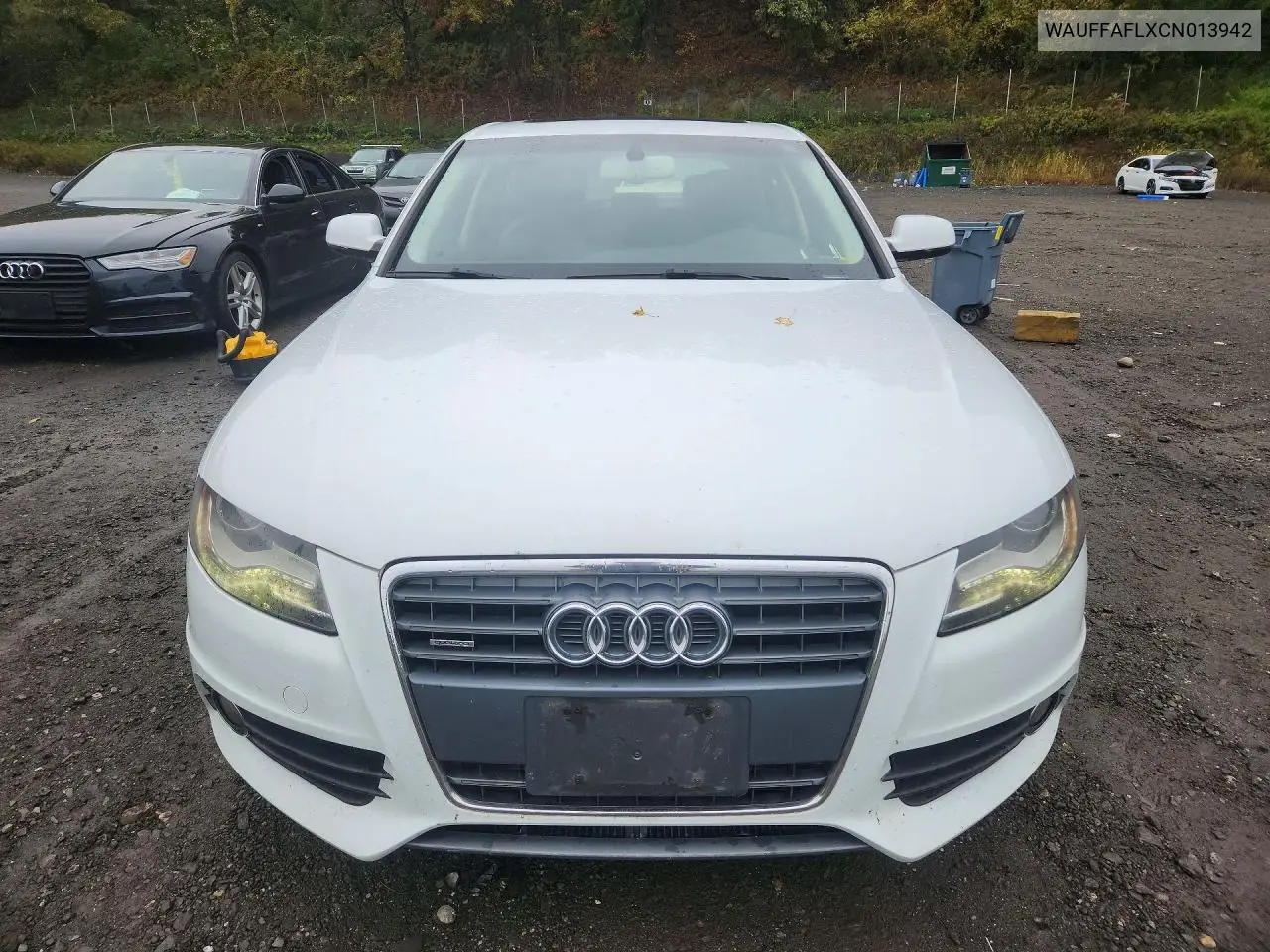 2012 AUDI A4 VIN WAUFFAFLXCN013942 — фото 5