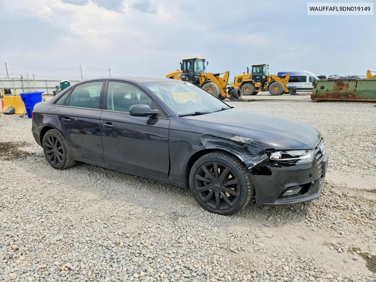 2013 AUDI A4 VIN WAUFFAFL9DN019149 — фото 4