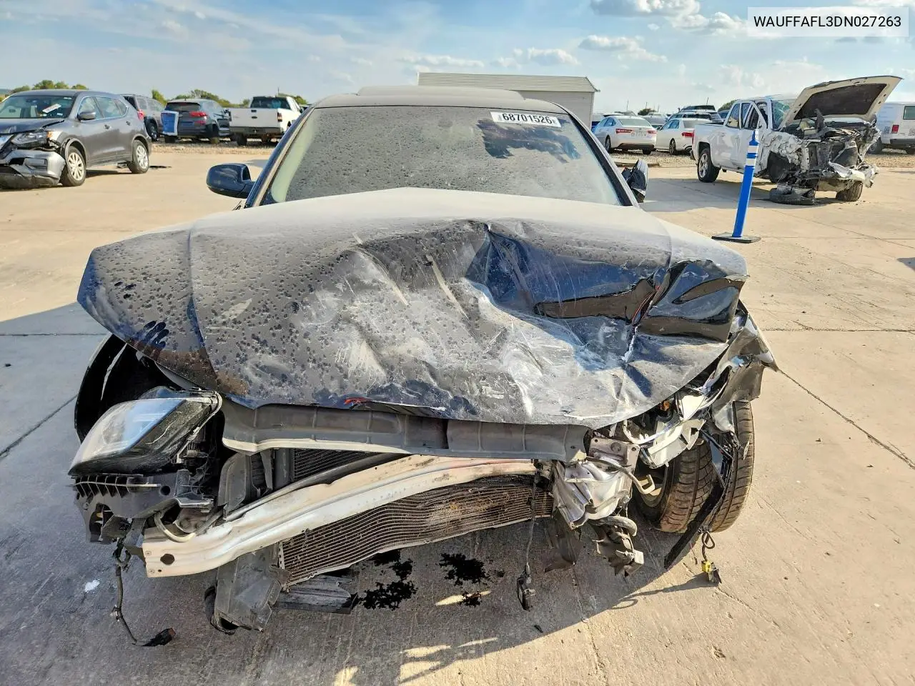 2013 AUDI A4 VIN WAUFFAFL3DN027263 — фото 5