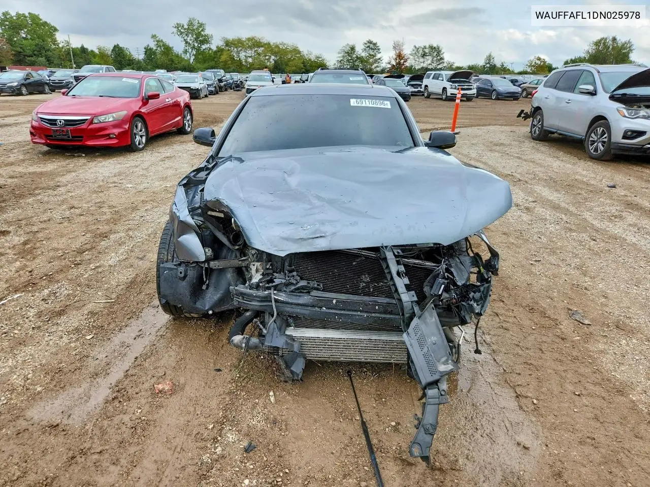 2013 AUDI A4 VIN WAUFFAFL1DN025978 — фото 5