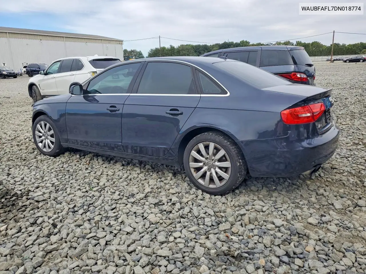 2013 AUDI A4 VIN WAUBFAFL7DN018774 — фото 2