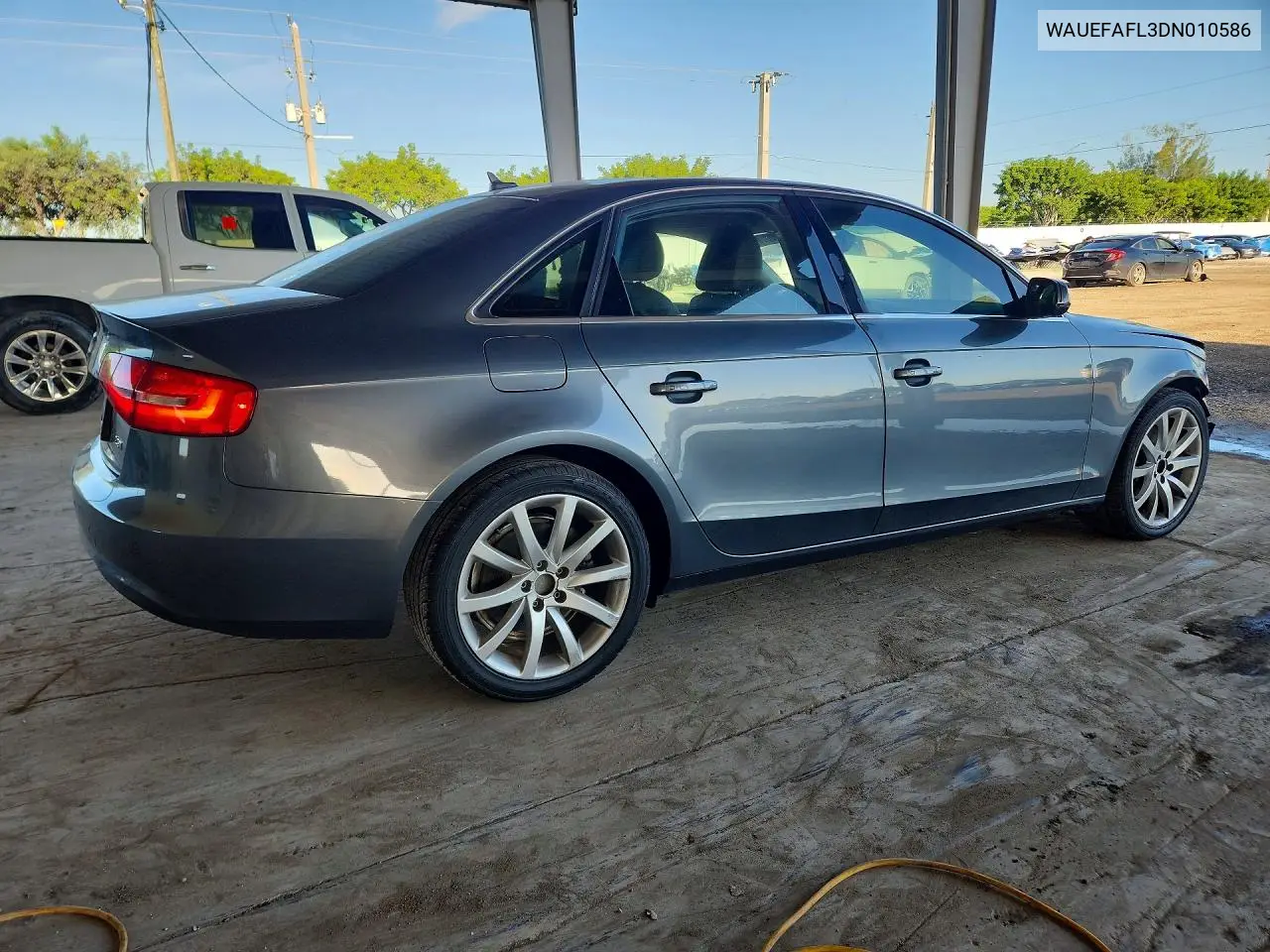 2013 AUDI A4 VIN WAUEFAFL3DN010586 — фото 3