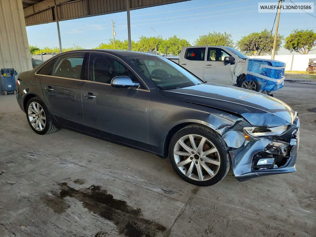 2013 AUDI A4 VIN WAUEFAFL3DN010586 — фото 4