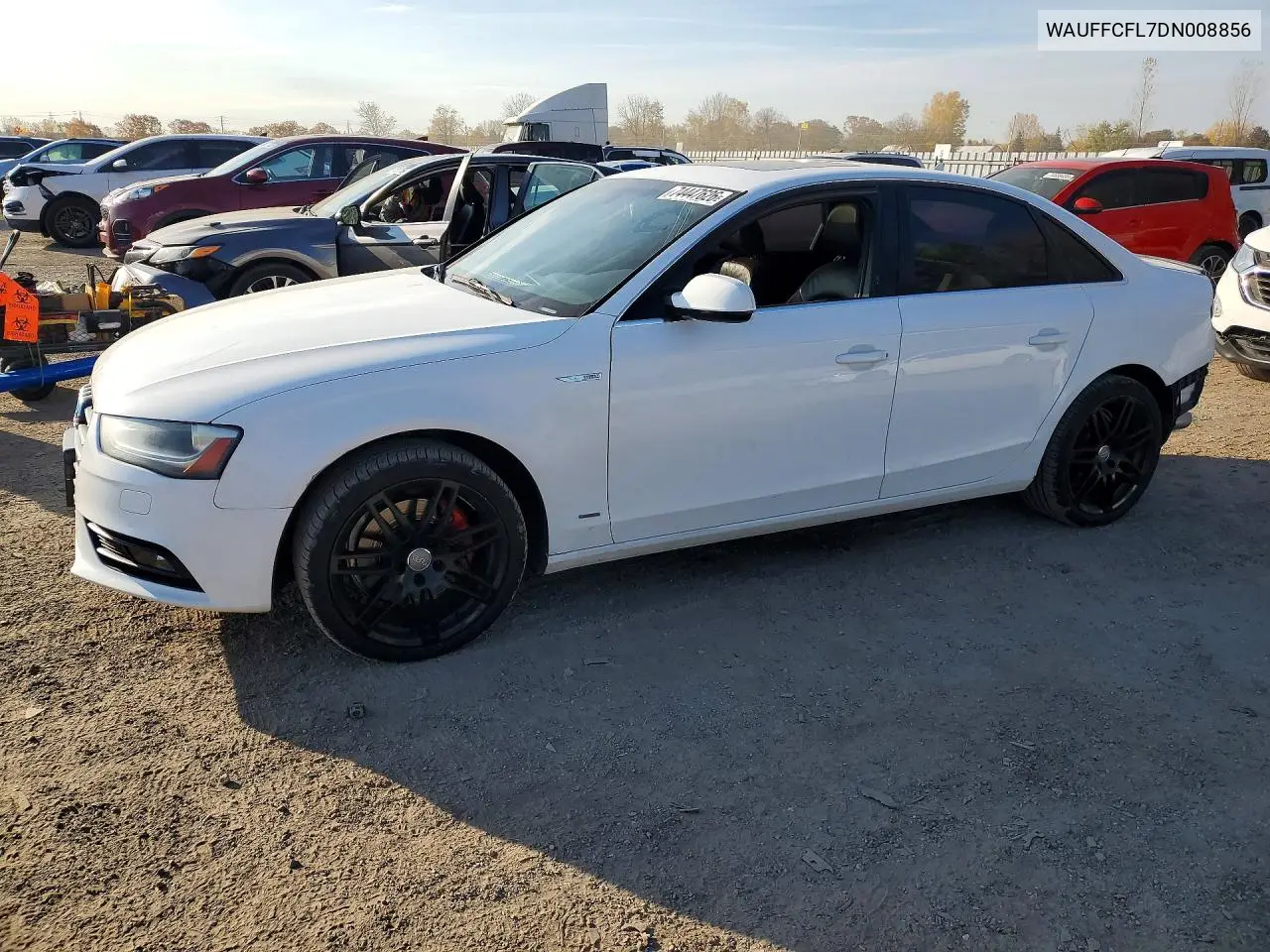 AUDI A4 2013, VIN WAUFFCFL7DN008856