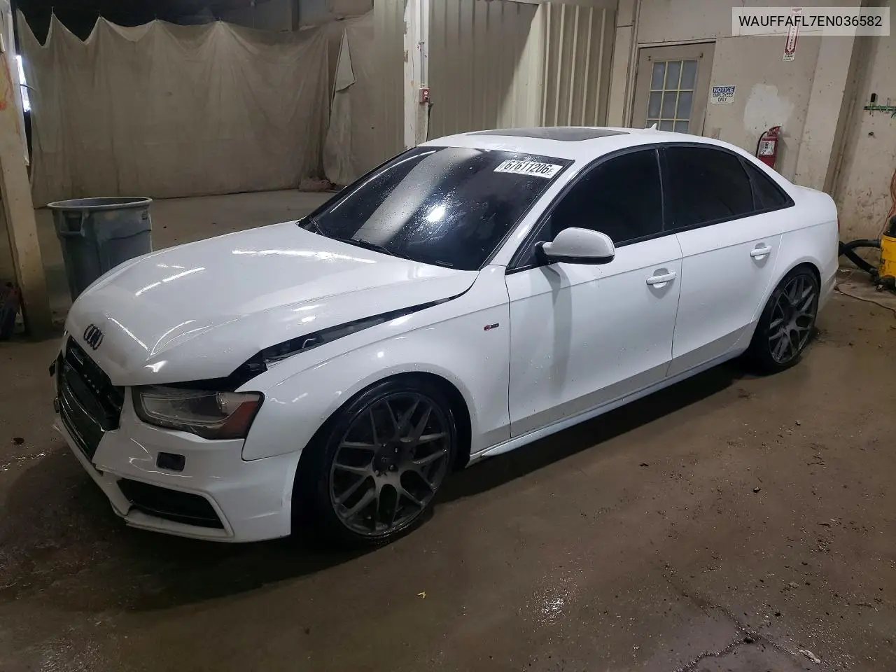 AUDI A4 2014, VIN WAUFFAFL7EN036582