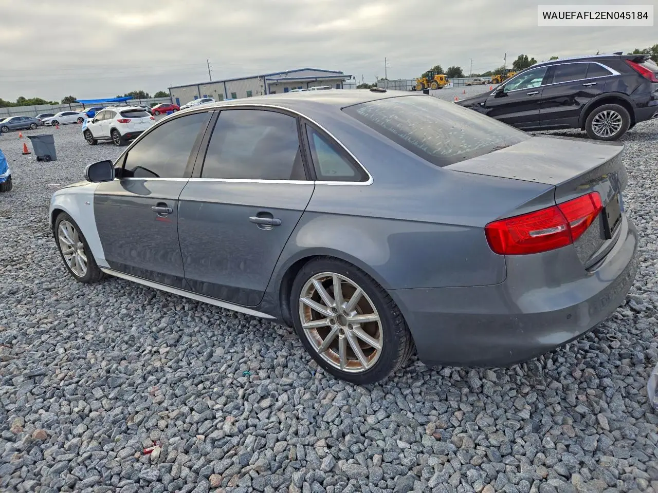 2014 AUDI A4 VIN WAUEFAFL2EN045184 — фото 2