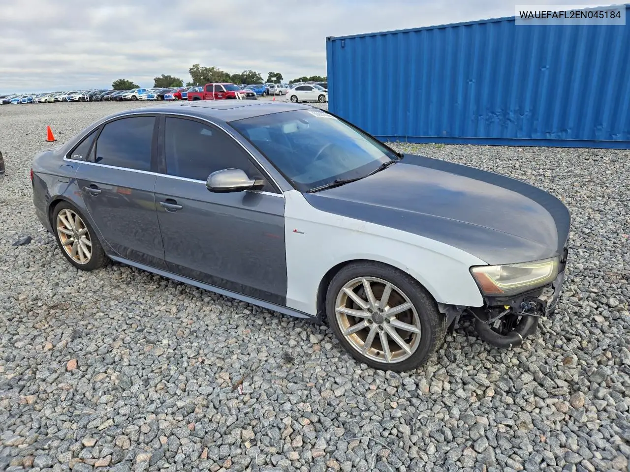 2014 AUDI A4 VIN WAUEFAFL2EN045184 — фото 4