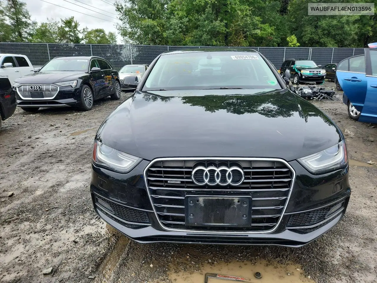 2014 AUDI A4 VIN WAUBFAFL4EN013596 — фото 5