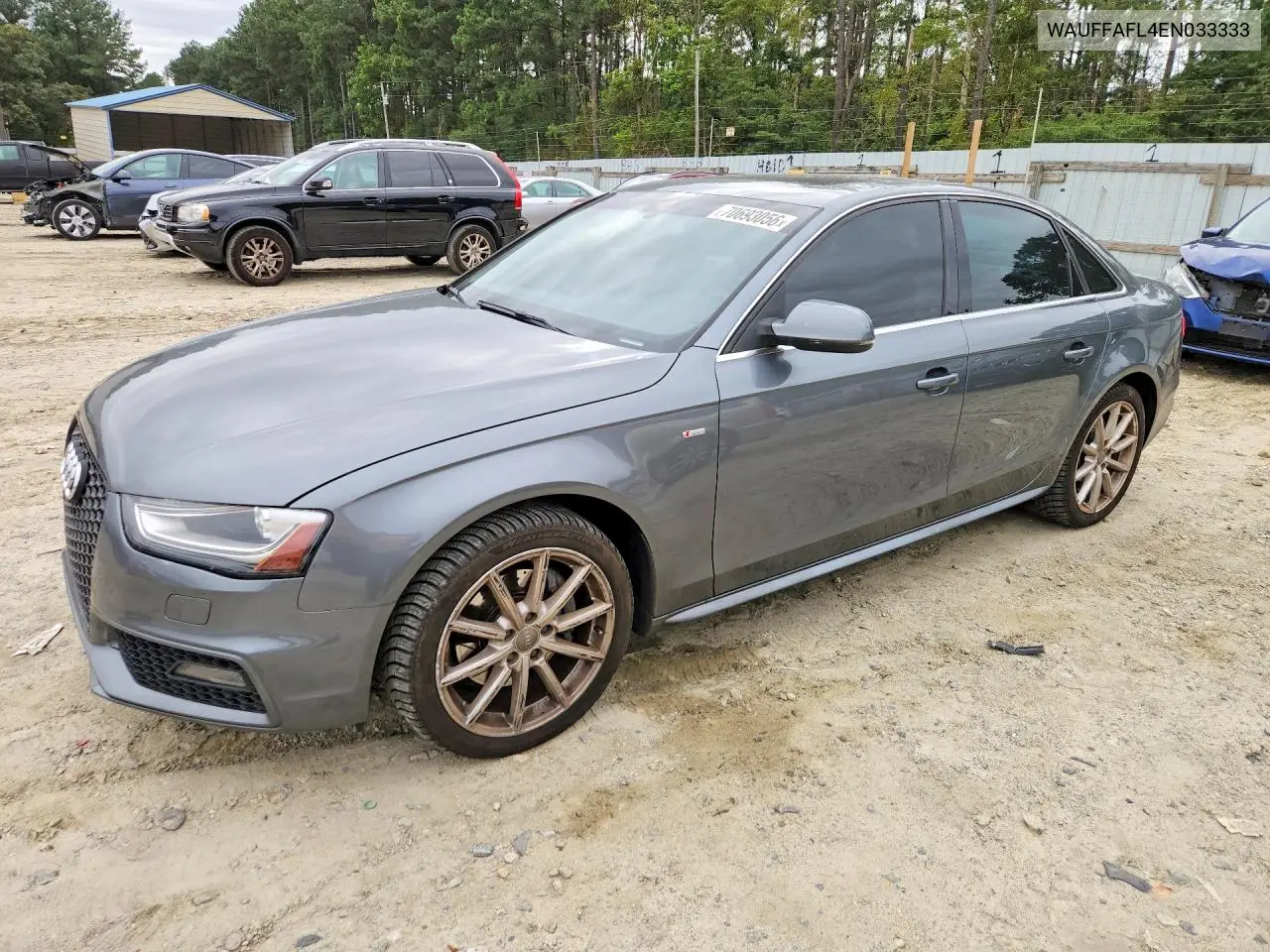 AUDI A4 2014, VIN WAUFFAFL4EN033333