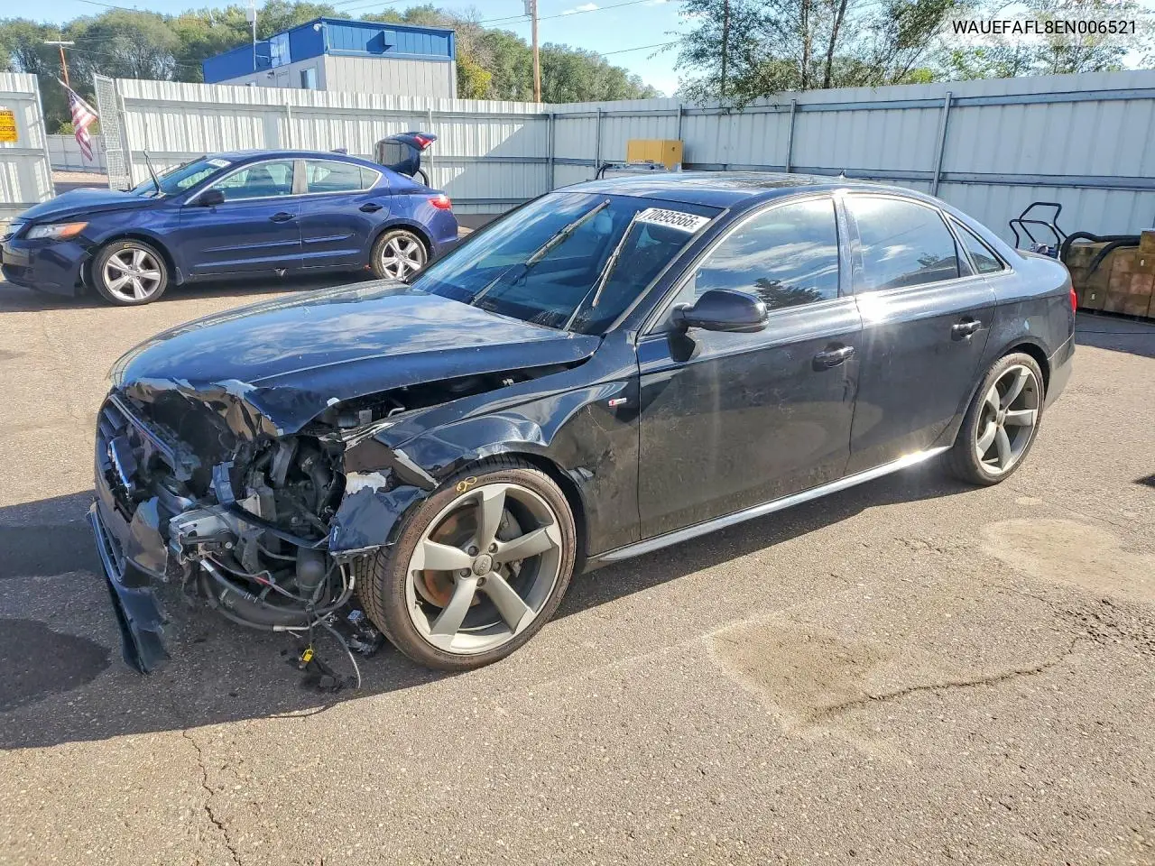 AUDI A4 2014, VIN WAUEFAFL8EN006521