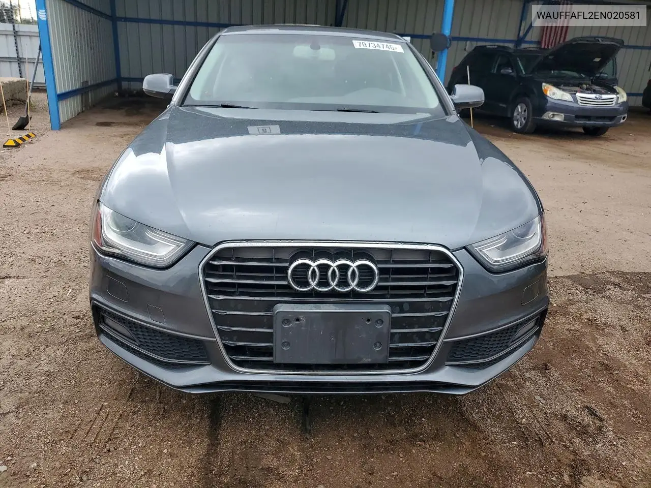 2014 AUDI A4 VIN WAUFFAFL2EN020581 — фото 5