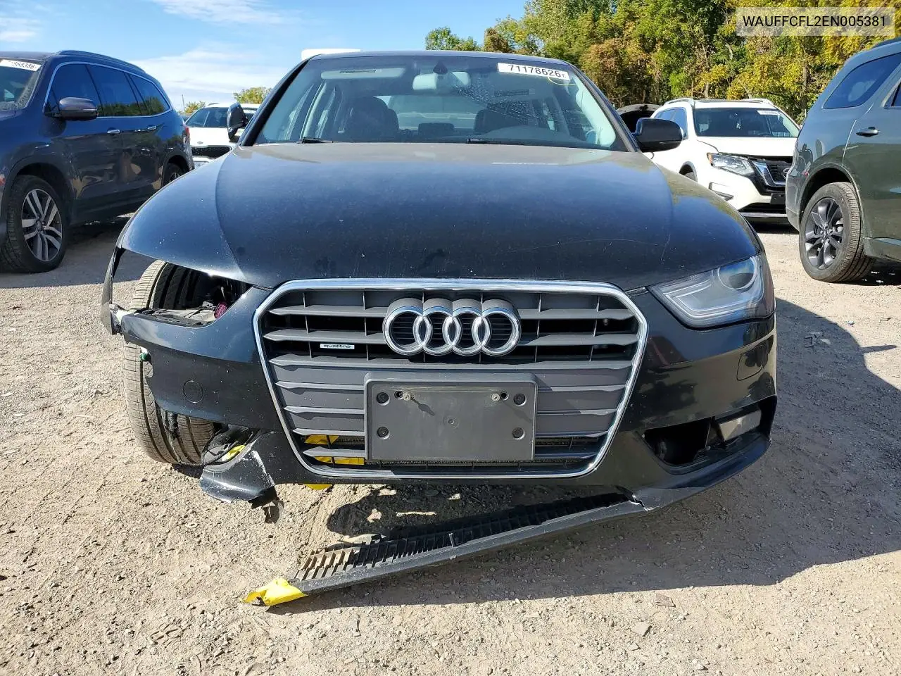2014 AUDI A4 VIN WAUFFCFL2EN005381 — фото 5
