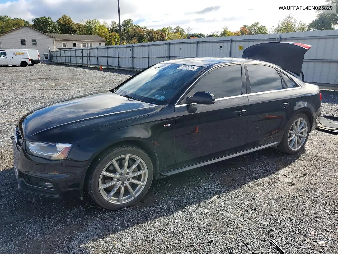 AUDI A4 2014, VIN WAUFFAFL4EN025829