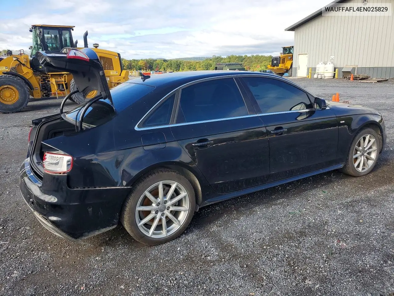 2014 AUDI A4 VIN WAUFFAFL4EN025829 — фото 3