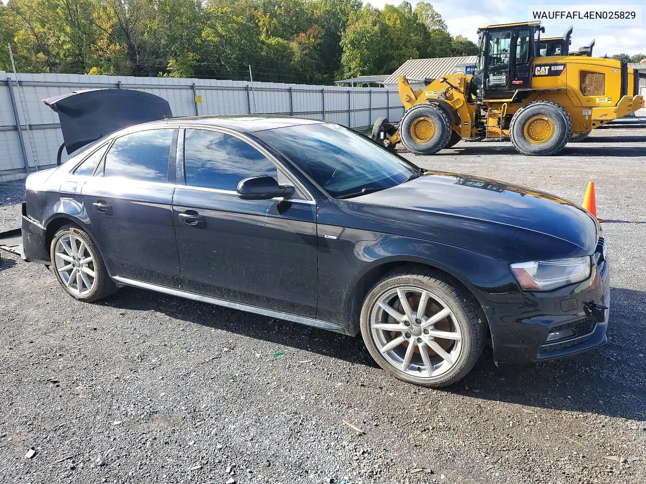 2014 AUDI A4 VIN WAUFFAFL4EN025829 — фото 4