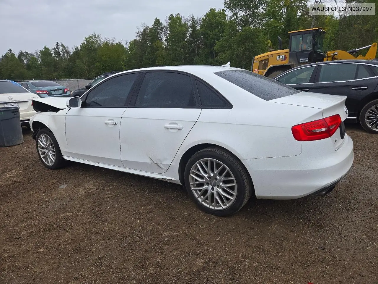 2015 AUDI A4 VIN WAUBFCFL3FN037997 — фото 2